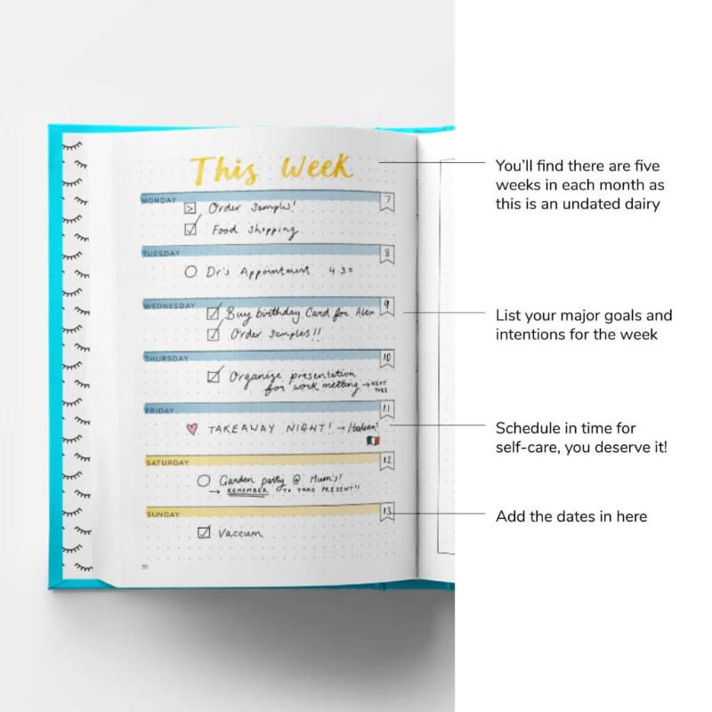 The Positive Planner Bullet Diary