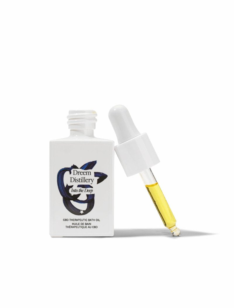 Dreem Distillery Into the Deep CBD Bath Oil open