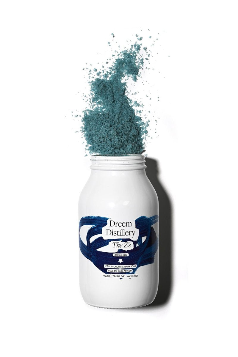Dreem Distillery The Z's CBD Anchoring Bath Soak Open