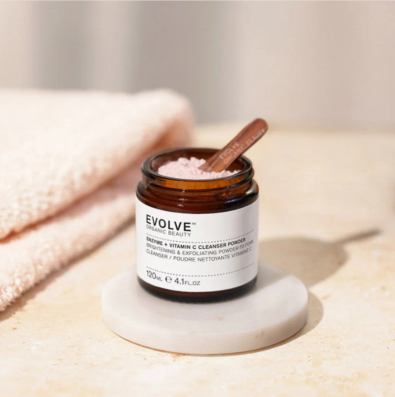 Evolve Organic Beauty Enzyme & Vitamin C Cleansing Powder