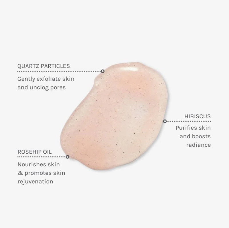Evolve Organic Beauty Rose Quartz Facial Polish
