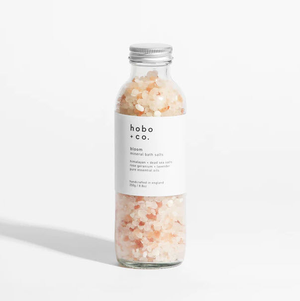 Hobo + Co Bloom Aromatherapy Essential Oil Mineral Bath Salts