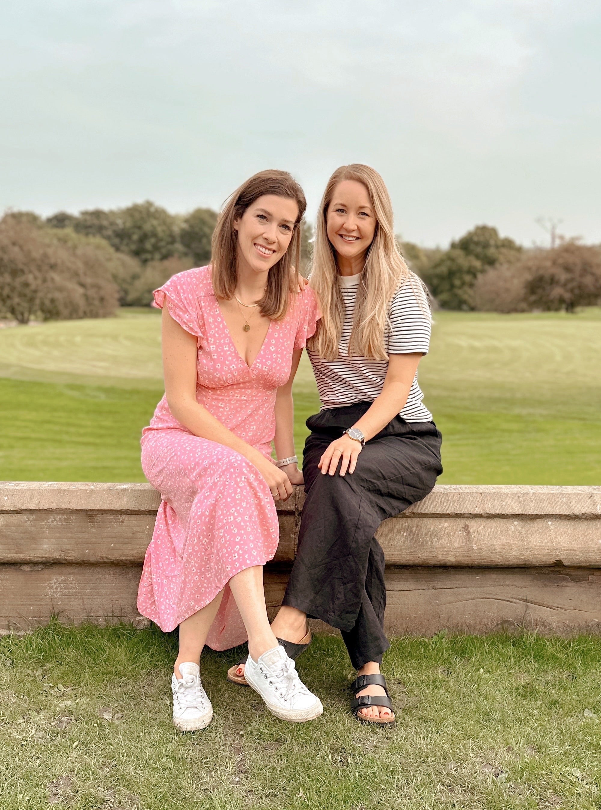 Photograph of Amanda and Helen - Founders of Blossom & Preen