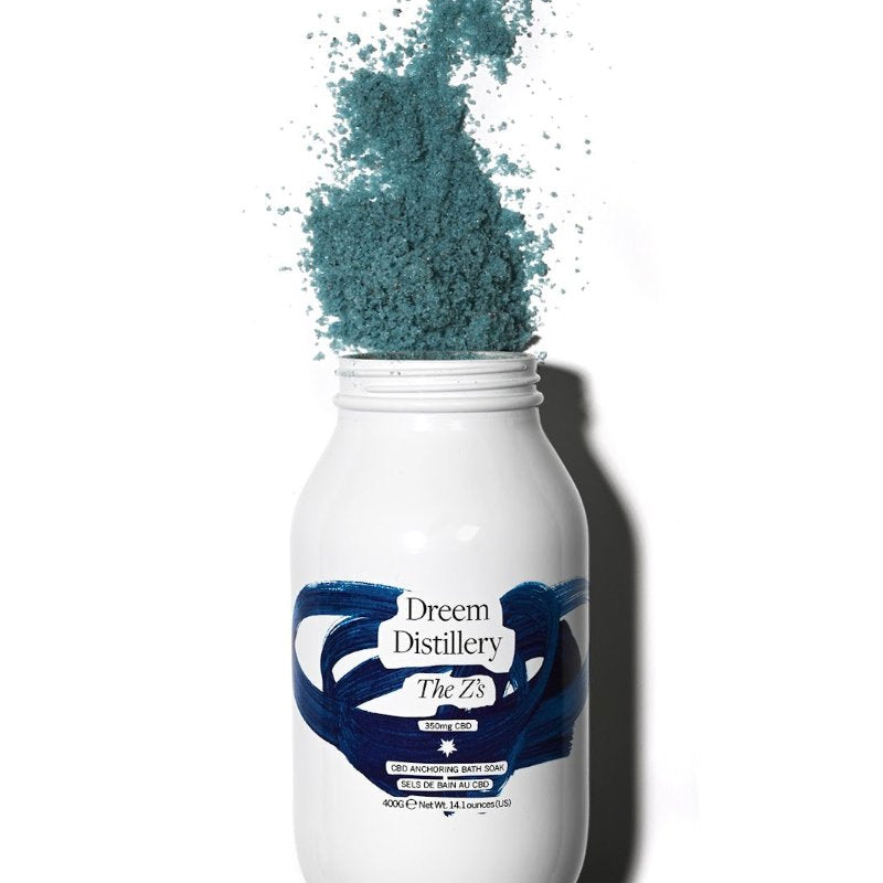 Dreem Distillery The Z's CBD Anchoring Bath Soak Open