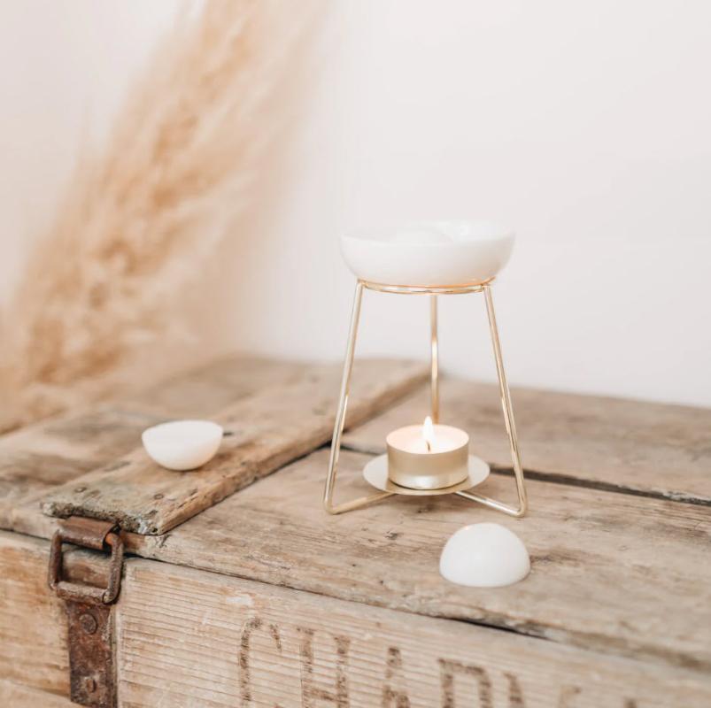 Hobo + Co tealight and candle holder with wax melts