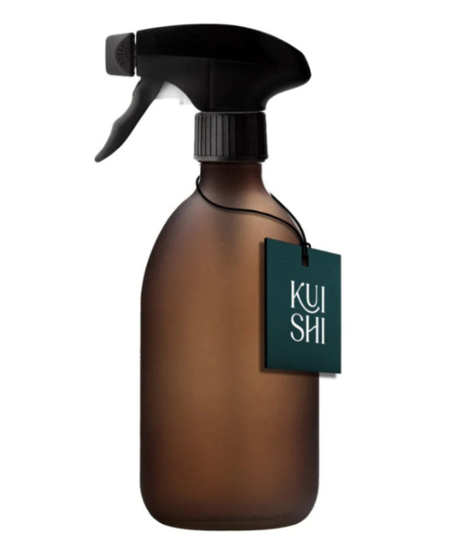 Kuishi Frosted Amber Spray Bottle