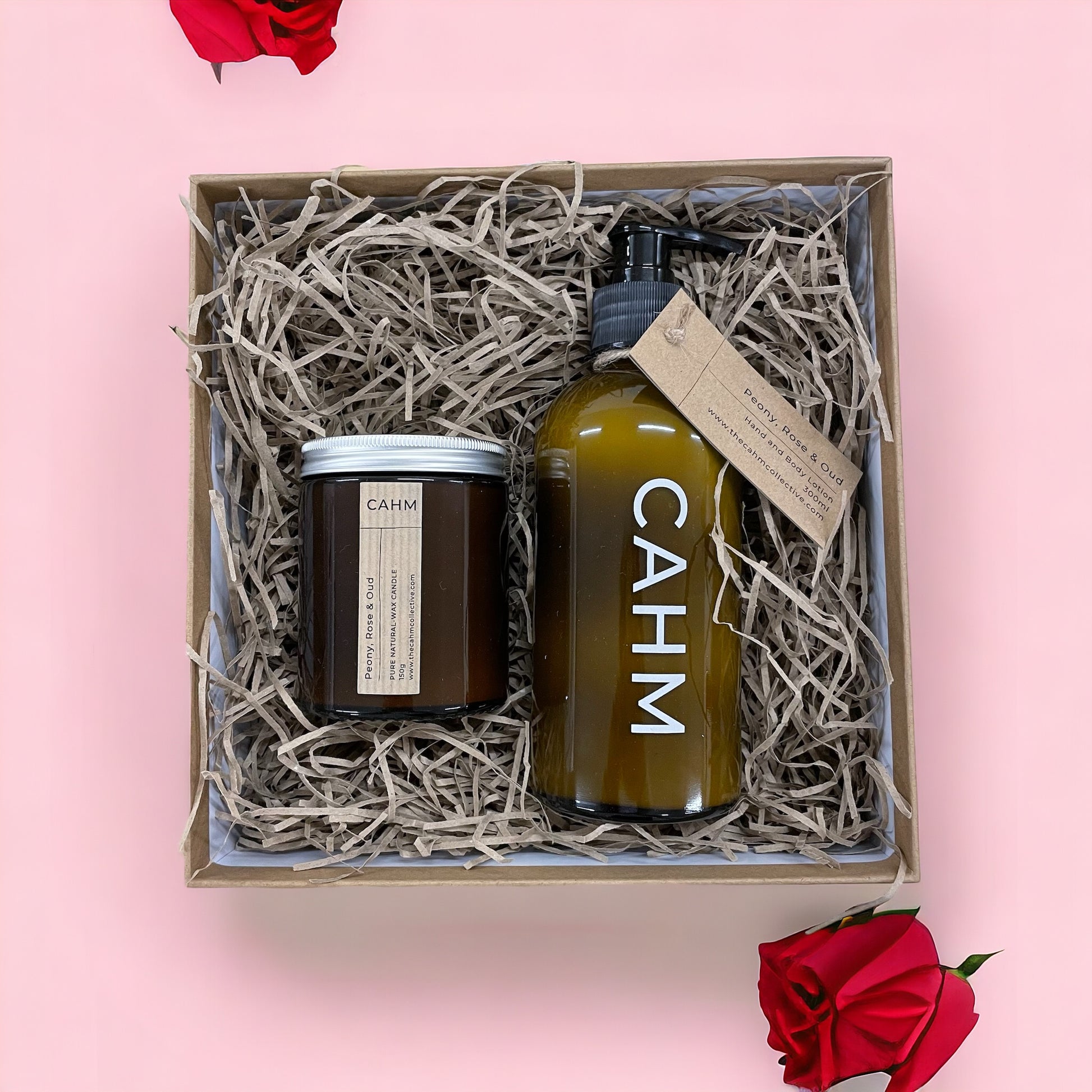 CAHM Candle and Hand & Body Lotion Gift Set