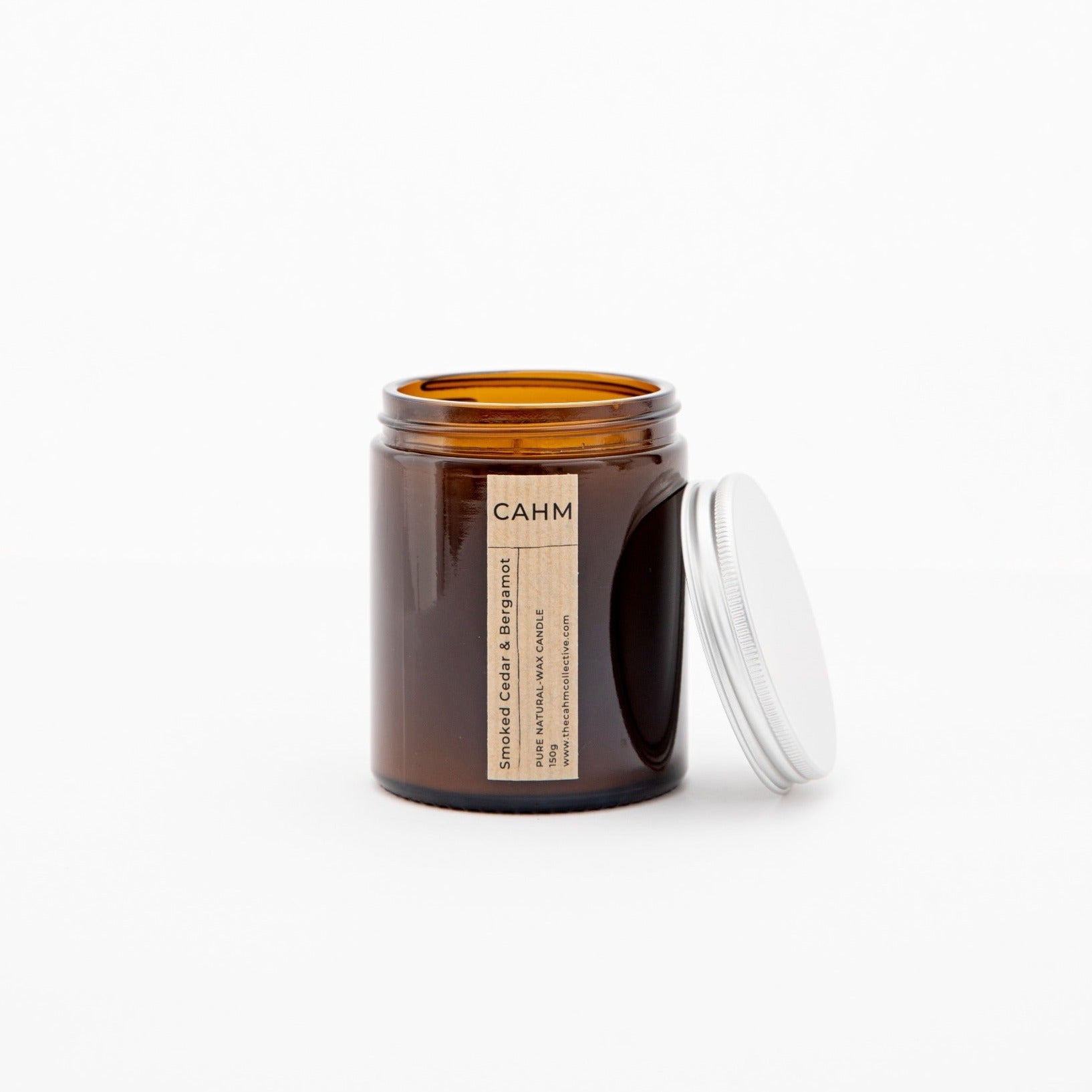 CAHM Smoked Cedar & Bergamot - Amber Jar