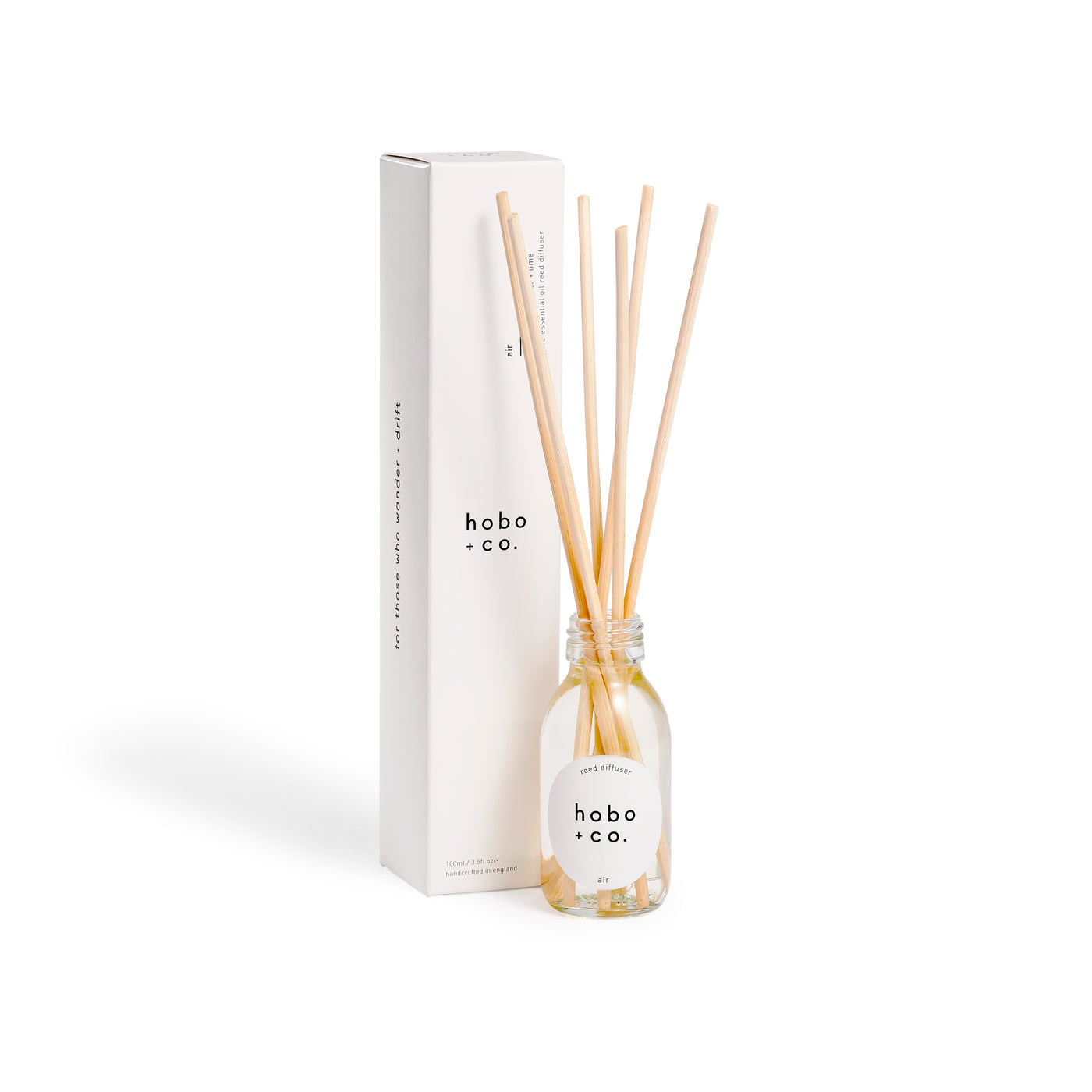 Hobo + Co Air Aromatherapy Essential Oil Reed Diffuser