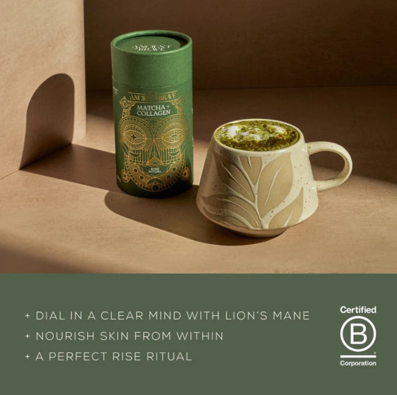 Ancient & Brave Matcha + Collagen