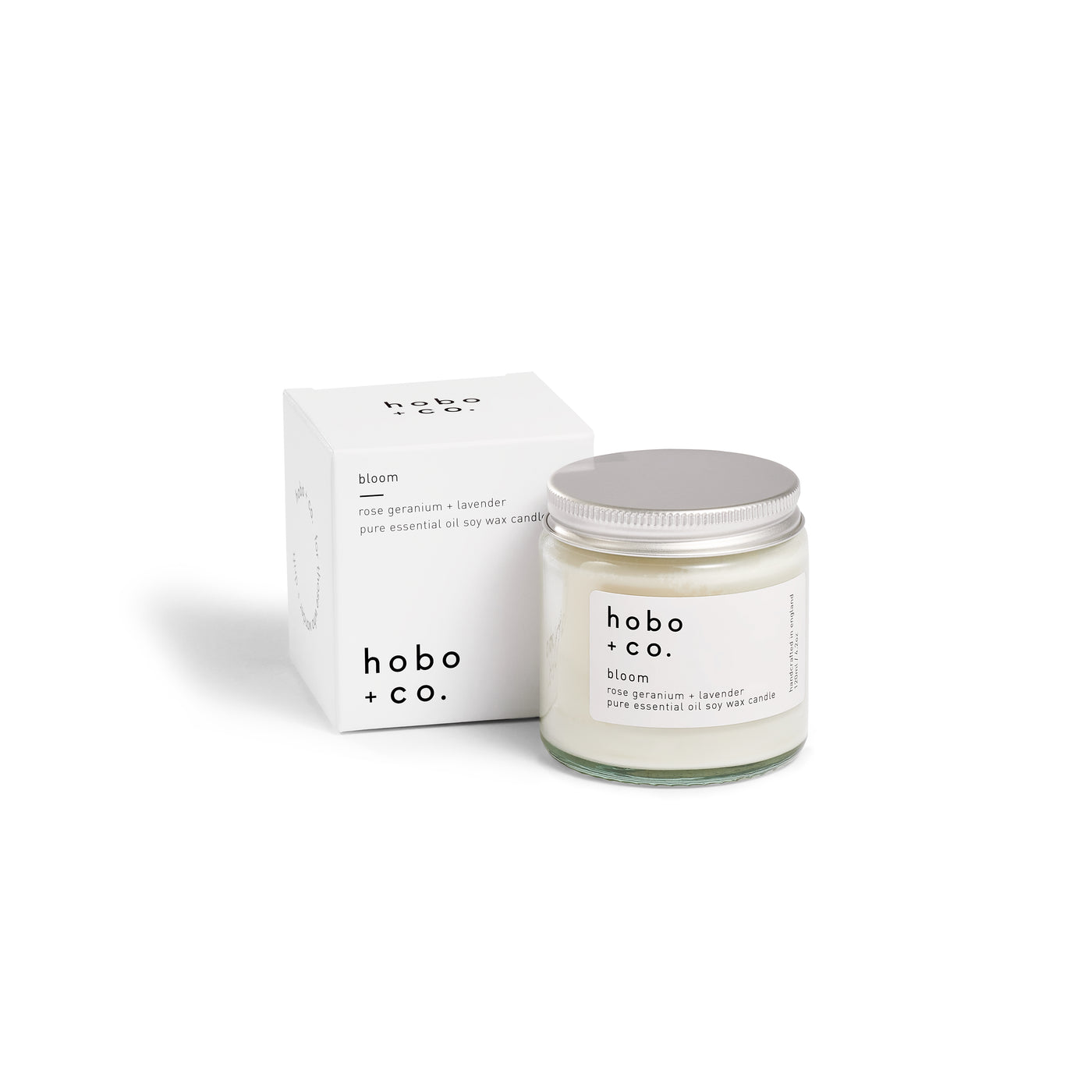 Hobo + Co Bloom Aromatherapy Essential Oil Soy Candle