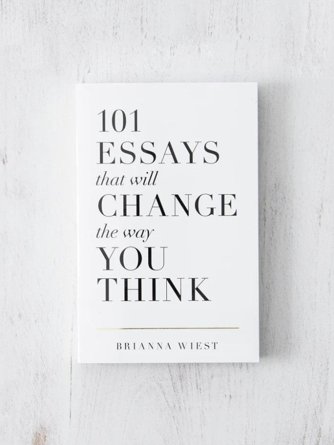 101 Essays That Will Change The Way You Think