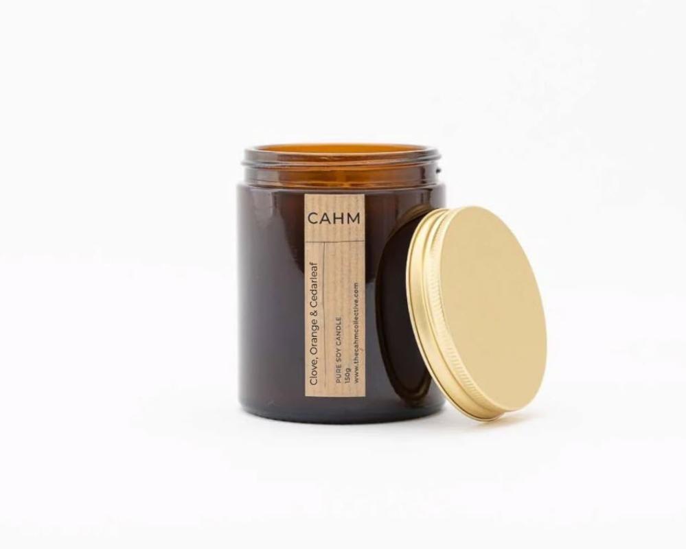 CAHM Christmas Clove, Orange & Cedarleaf Candle