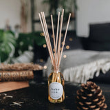 Hobo + Co's Orange Spice reed diffuser