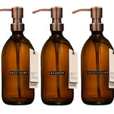 Kuishi Body Wash, Shampoo & Conditioner Dispensers