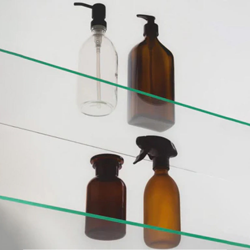 Kuishi Frosted Amber Spray Bottle Shelf